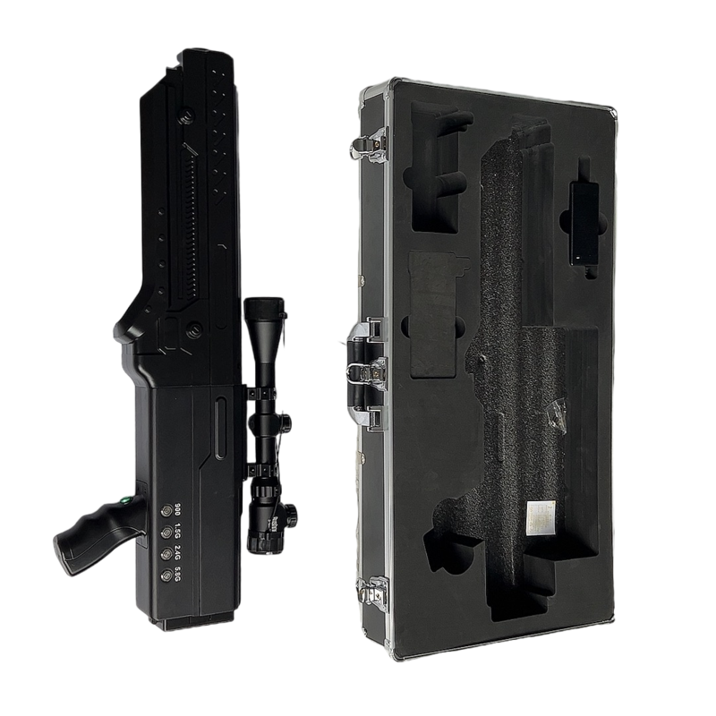  小金手持便携式枪型低空防御反制四通道A型